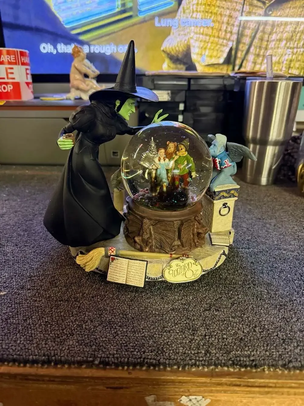San Francisco Music Box Co. The Wizard of Oz Wicked Witch Musical Snow Globe